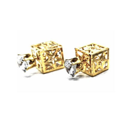 Aro Cubo con Piedras