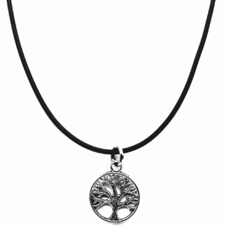 Collar Caucho con Dije