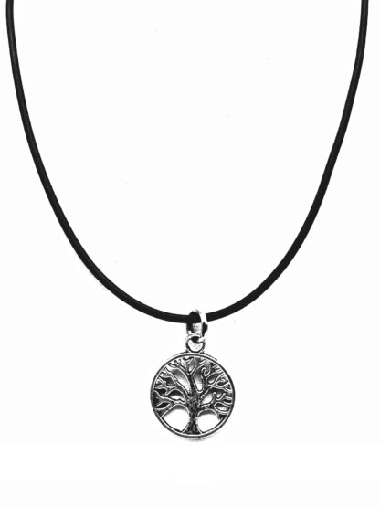 Collar Caucho con Dije
