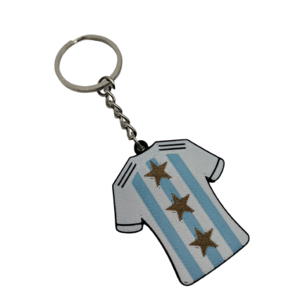 Llavero Camiseta Seleccion Argentina 3 Estrellas - Imagen 2