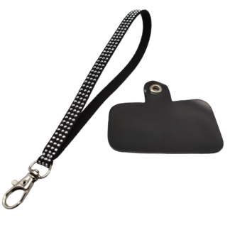 Strap Tachas - Incluye Adaptador Universal Transparente
