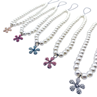 Strap Perlas con Flor Multiperlas