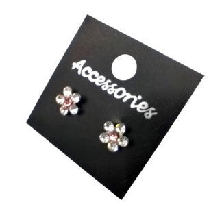 Aro Flor con Strass