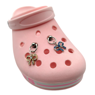 Pin para Crocs Moño Strass