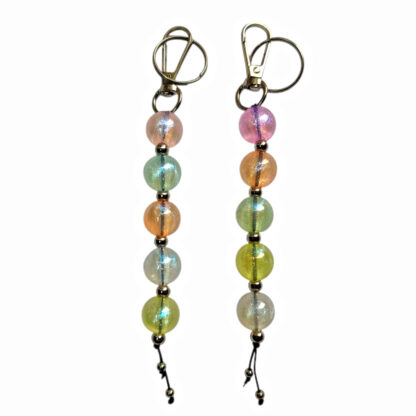 Llavero Bolones con Gliter