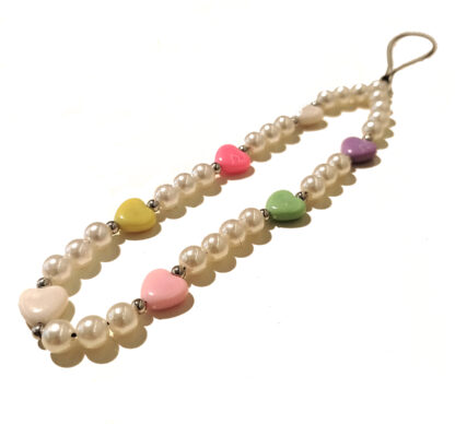 Strap Perlas y Corazones