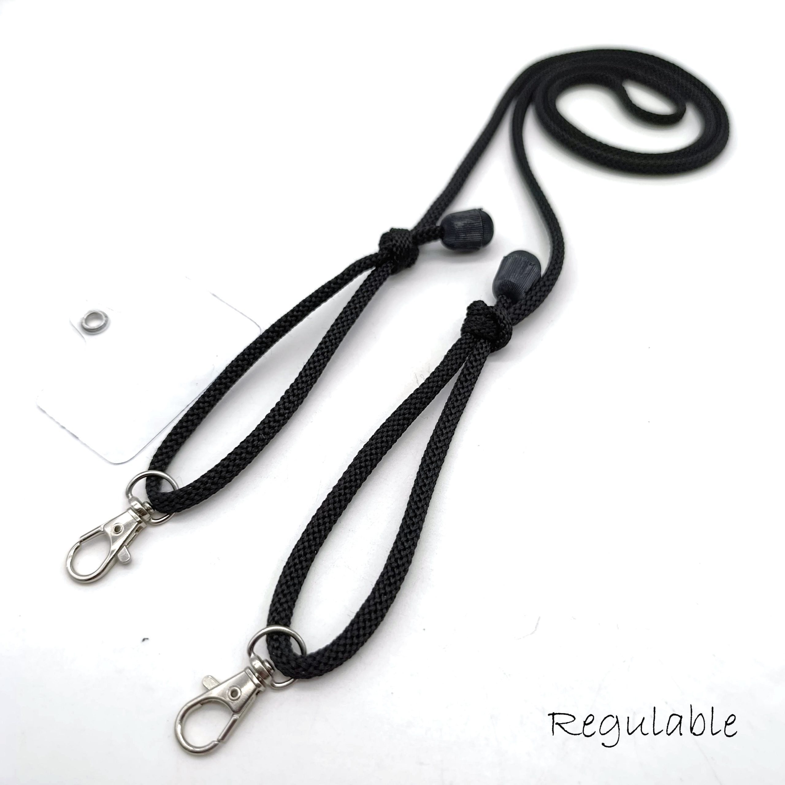 Cordon Regulable Negro - Incluye Sujetador Universal para el Celular