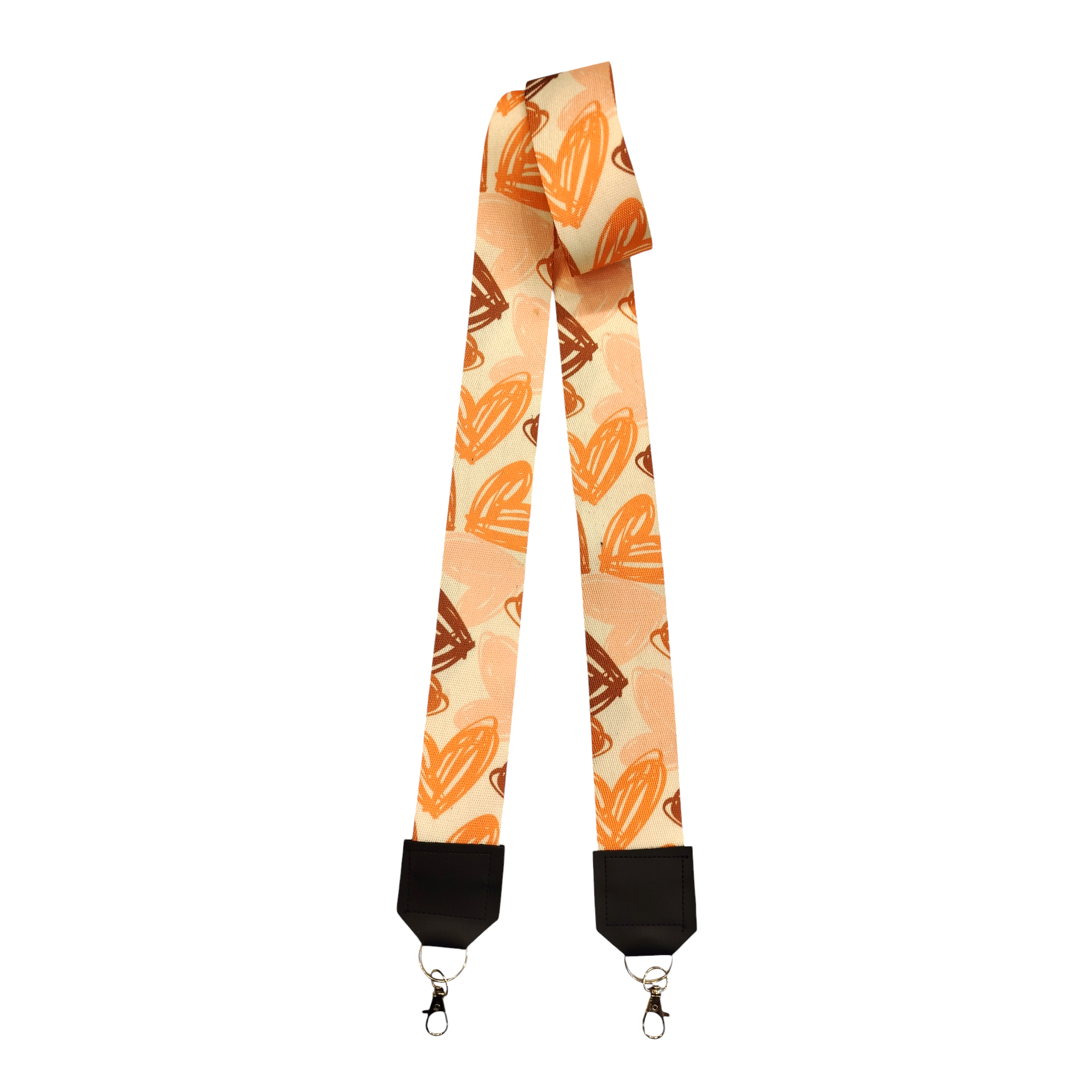 Correa Para Celular Corazon Crayon - Incluye Adaptador Universal Transparente