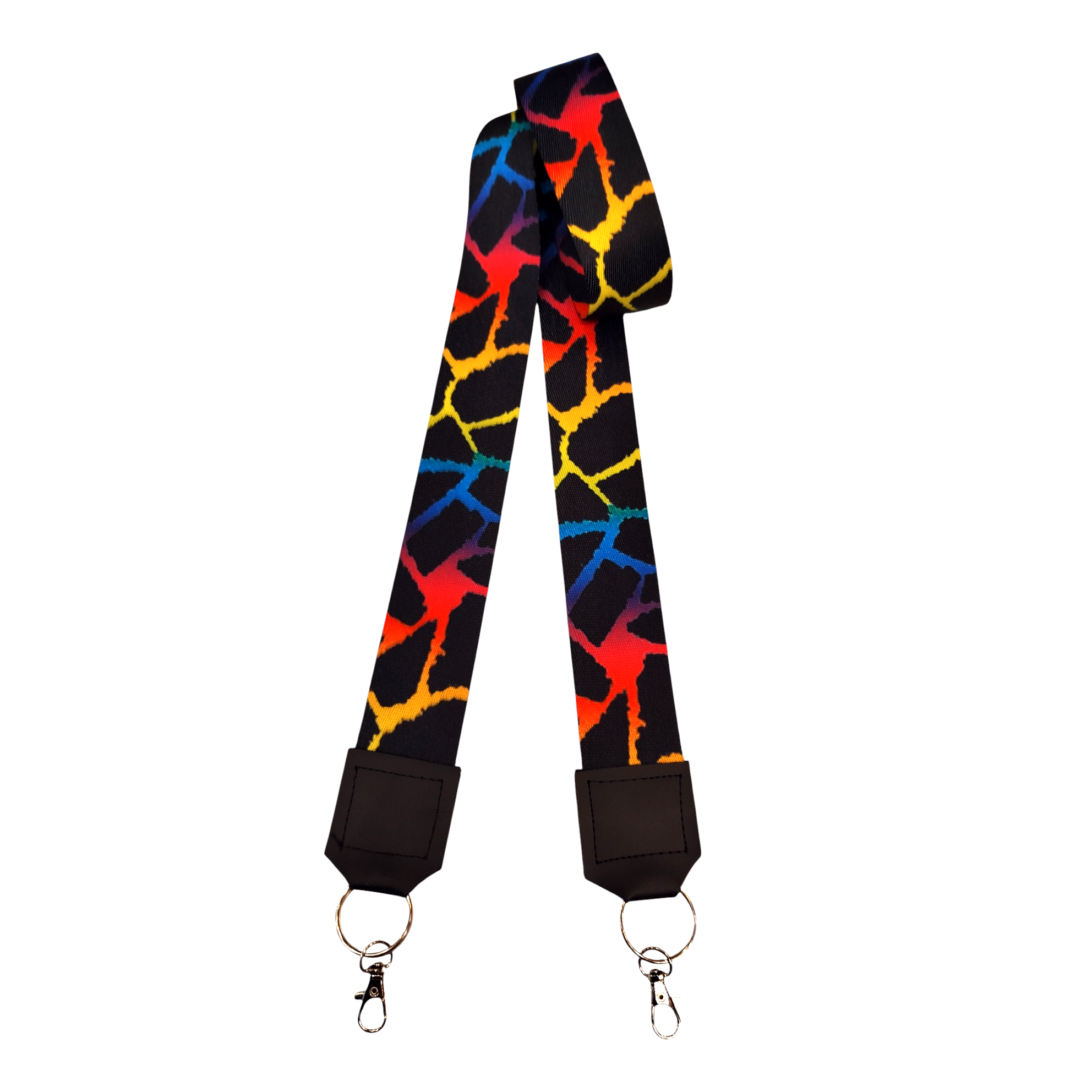 Correa Para Celular Jirafa Multicolor - Incluye Adaptador Universal Transparente