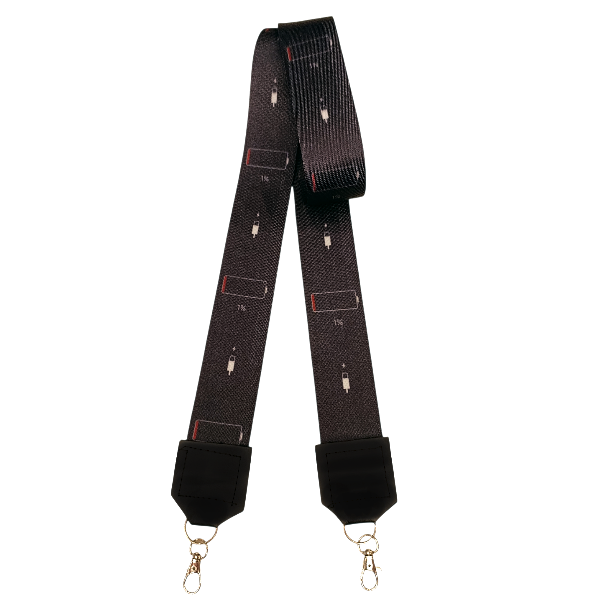 Correa Para Celular Low Bat - Incluye Adaptador Universal Transparente