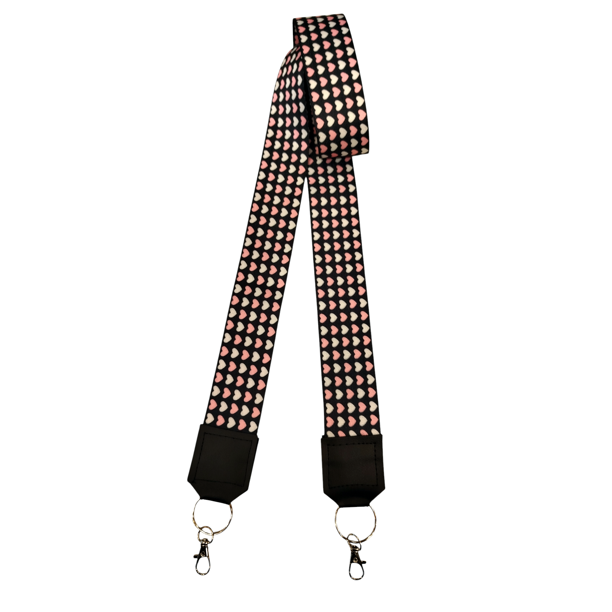 Correa Para Celular Multi Corazones - Incluye Adaptador Universal Transparente