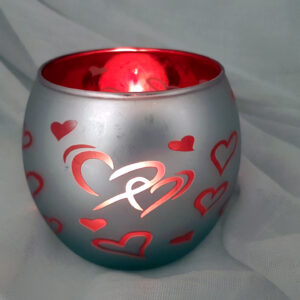 Vela con Porta Vela Decorativo