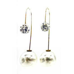 Aro Gancho con Perla y Bola de Fuego