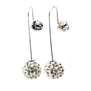 Aro Gancho con Bolas de Fuego y Cristal