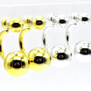 Aro Argolla con Perla y Bolita