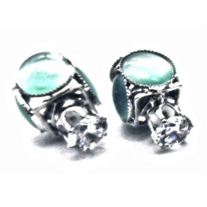 Aro con Piedra Ojo de Gato y Strass