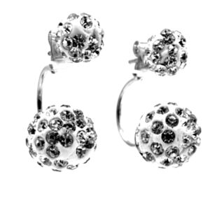 Aro Argolla Doble Bola de Fuego