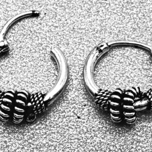 Aro Argolla 14mm. Estilo Tailandés