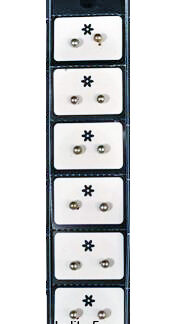 Aro Bolita 5mm Acero - Cartón x 6 Pares