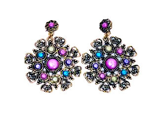 Aro Colgante con Piedras