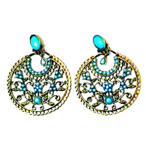 Aro Colgante con Piedras