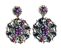 Aro Colgante con Piedras