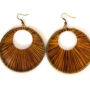 Aro Argolla Colgante con Hilos