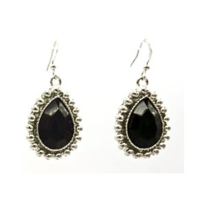 Aro Colgante con Piedra Facetada