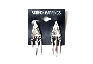 Aro Colgante con Piedras y Tacha Punta