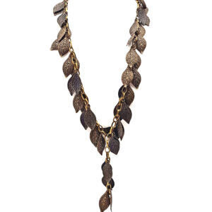 Collar Dijes Multi Hojas