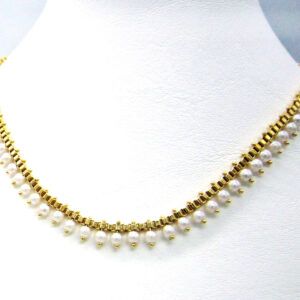 Cadena con Multi Perlitas