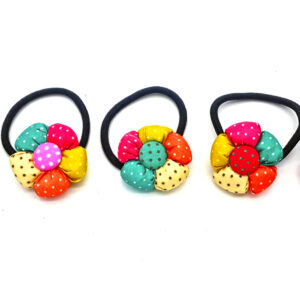 Flor Multicolor con Colita