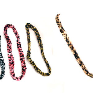 Vincha Elastizada Trenzada Animal Print