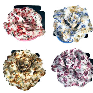 Flor Liberty con Colita, Pico y Prendedor