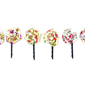 Invisible con Flor Rococó Liberty x Par