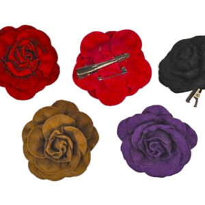 Flor con Pico y Prendedor