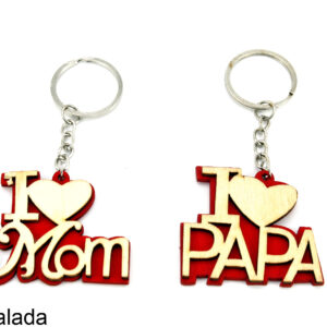 Llavero Madera Calada