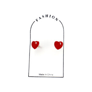 Aro Mini Forma Corazón Goma