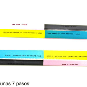 Lima para Uñas 7 Pasos