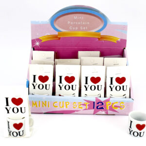 Mini Taza Cerámica I Love You