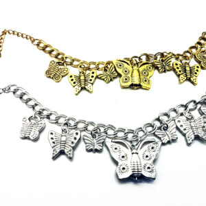 Pulsera con Dijes Mariposas