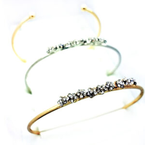 Pulsera Metal con Strass