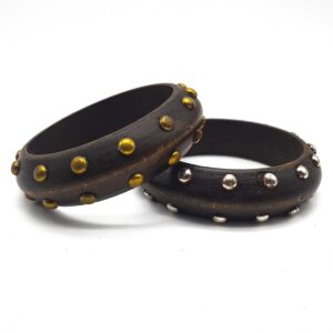 Pulsera Madera con Tachas