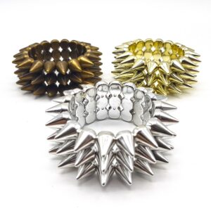 Pulsera Elastizada Tachas Triple