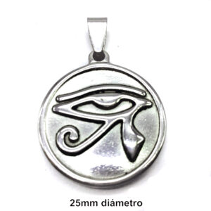 Dije Ojo de Horus Acero Quirúrgico