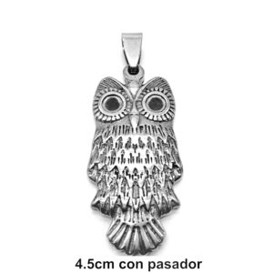 Dije Lechuza Acero Quirúrgico