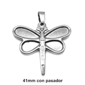 Dije Libélula Acero Quirúrgico