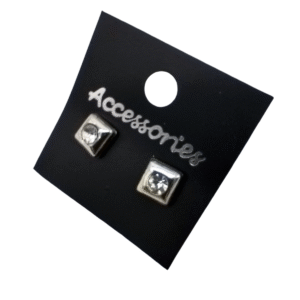 Aro Cuadrado con Strass