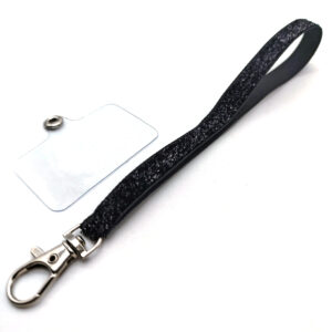 Strap Black Shine – Incluye Adaptador Universal Transparente