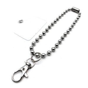 Strap Cadena Bolita Acero Quirurgico – Incluye Adaptador Universal Transparente